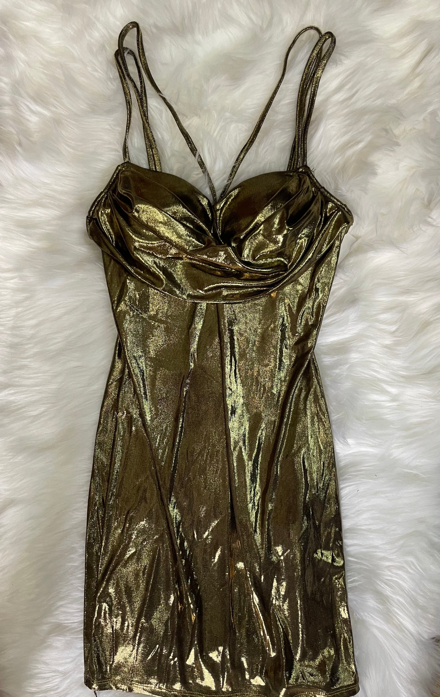Vestido dourado